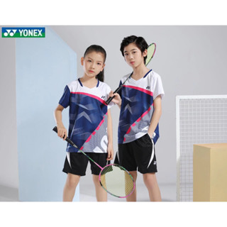 เกาหลีใต้ Yonex ฤดูร้อน ใหม่ วอลเลย์บอล เสื้อผ้า แห้งเร็ว ดูดซับเหงื่อ วิ่ง ฝึก ผู้ชายและผู้หญิง สบาย ระบายอากาศ กีฬา แข่งขัน ชุดกีฬา