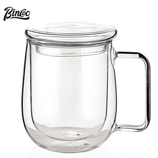 Bincoo แก้วกาแฟ ชา ทนความร้อนสูง พร้อมหูจับ 250 มล.