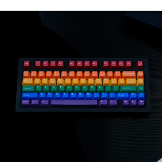 ปุ่มกด GMK Pride, 129 คีย์ PBT ปุ่มกด โปรไฟล์เชอร์รี่ DYE-SUB ปุ่มกด GMK ส่วนบุคคลสำหรับคีย์บอร์ดเชิงกล