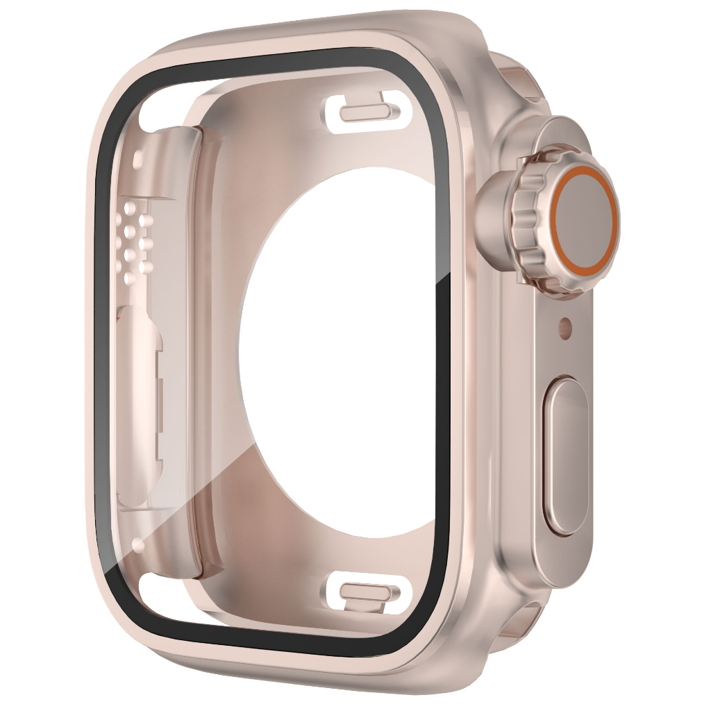 สวิส 360° เคสกันน้ํา และฟิล์มกระจกนิรภัยกันรอยหน้าจอ สําหรับ apple watch S4 S5 S6 S7 S8 SE iwatch 40 มม. 41 มม. 44 มม. 45 มม.