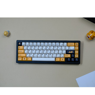 Gmk ปุ่มกดคีย์บอร์ด 129 คีย์ PBT ลายเชอร์รี่ DYE-SUB GMK สําหรับคีย์บอร์ด Mechanical