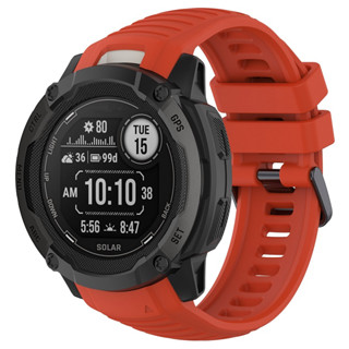 สายนาฬิกาข้อมือซิลิโคน แบบเปลี่ยน สําหรับ Garmin instinct 2X instinct 2X