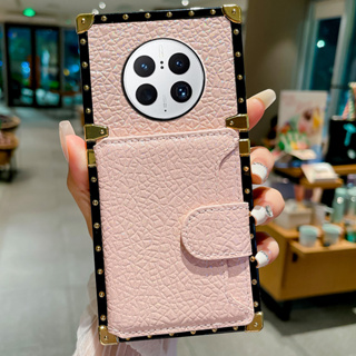 เคสโทรศัพท์มือถือหนัง พร้อมช่องใส่บัตร สําหรับ หัวเว่ย mate50 Pro mate40 Pro mate30 Pro mate20 Pro