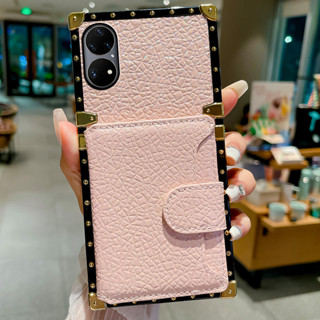 เคสโทรศัพท์มือถือหนัง พร้อมช่องใส่บัตร สําหรับ หัวเว่ย P60 Pro P50 Pro P40 Pro P30 Pro P20Pro P40lite P30lite