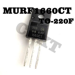 ไดโอดกู้คืนเร็ว MURF1660CT 1660CT 16A600V TO-220F 5~10 ชิ้น/ล็อต