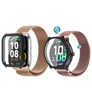 Haylou Solar Lite watch 2 pro สายนาฬิกาข้อมือ สายรัดข้อมือ โลหะ สายสเตนเลส HAYLOU Solar Lite watch 2 pro เคสป้องกัน HAYLOU Solar Lite watch 2 pro ตัวป้องกันหน้าจอ