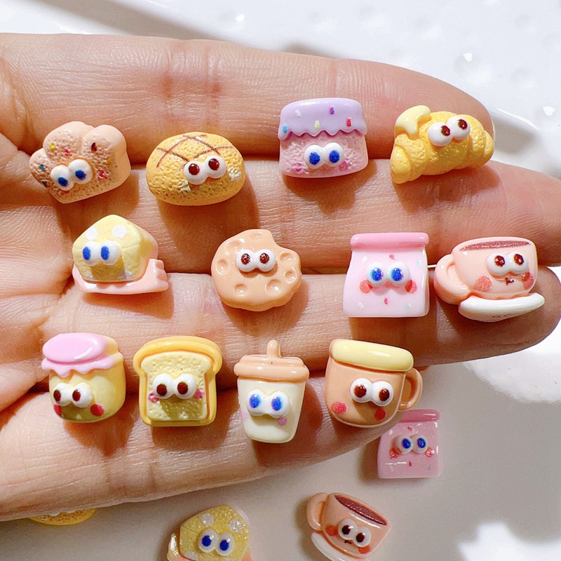 รูปปั้นเรซิ่น ทรงกลม สีรุ้ง ขนาดเล็ก สําหรับทําเครื่องประดับ ทําผม 20 ชิ้น
