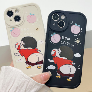 เคส Redmi TPUอ่อนเคส For Xiaomi 12 11T Mi 11 Lite 5G NE Poco X3 Pro X4 M4 Redmi Note 12 9 8 10 11 9s 10s 11s 9C NFC 10C 10A 9T เคสมือถือเรดมี่ cartoon cute crayon shin-chan เคสโทรศัพท์มือถือ