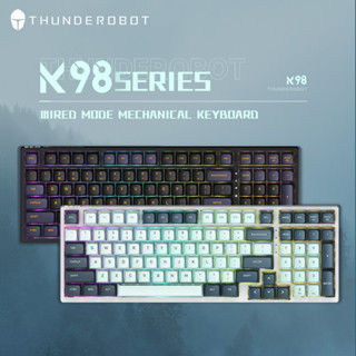 Thunderobot K98 คีย์บอร์ดเล่นเกม แบบใช้สาย 98 คีย์