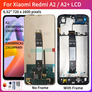 อะไหล่หน้าจอสัมผัส LCD สําหรับ Xiaomi Redmi A2 Xiaomi Redmi A2+