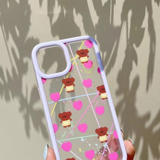 เคสโทรศัพท์มือถือ ลายการ์ตูนเด็กผู้หญิงน่ารัก 2 in 1 สําหรับ iPhone 11 12 12pro 12promax 13 13pro 13promax 14 14pro 14promax