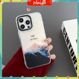 เคสโทรศัพท์มือถือ พลาสติกแข็ง ARCTERYXXX ลายโลโก้ แฟชั่น สําหรับ iPhone14 13 12 Mini 11 PRO MAX 6 6s 7 8plus SE2 X XS XR XSMAX #HG6019