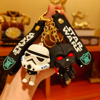 พวงกุญแจ จี้ตุ๊กตาการ์ตูน Star Wars The Mandalorian Peripheral Yoda Baby Stormtrooper Chuba ของเล่นสําหรับเด็ก