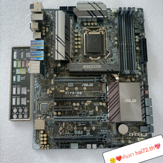 Asus Z170-WS เมนบอร์ด CPU ทํางานสําเร็จรูป สีไม่ลอก รองรับ 6th Generation 7th Generation 1151-Pin 4xDDR4