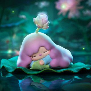 ฟิกเกอร์ POP MART Pucky Sleeping Forest Series ของเล่นสําหรับเด็ก