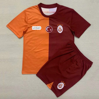 เสื้อกีฬาแขนสั้น ลายทีมชาติฟุตบอล Galatasaray SK 23-24 ชุดเยือน AAA คุณภาพสูง