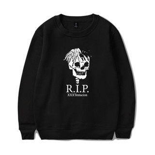 Rapper XXXTentacion เสื้อกันหนาว ผ้าฝ้าย สไตล์ฮิปฮอป สตรีท ขนาดใหญ่ สําหรับผู้ชาย และผู้หญิง 717B