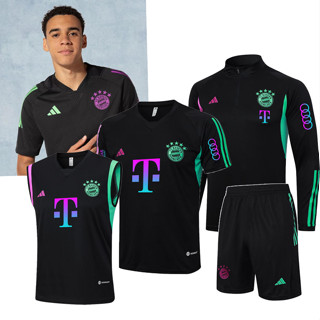 เสื้อผ้าแฟนคลับ 23/24 Bayern Munich ไล่โทนสี ไซซ์ S-2XL