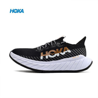 HOKA ONE ONE 【Carbon X3】รองเท้าวิ่ง ระบายอากาศ ดูดซับแรงกระแทก สําหรับผู้ชาย และผู้หญิง