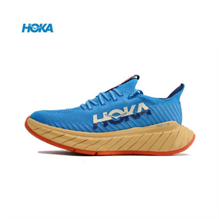 HOKA ONE ONE Carbon X3 รองเท้าวิ่ง ระบายอากาศ ดูดซับแรงกระแทก สําหรับผู้ชาย และผู้หญิง