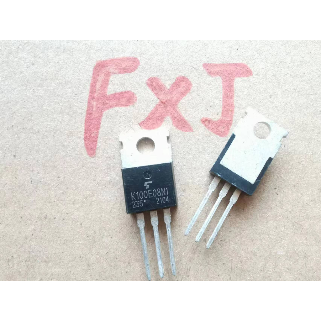 ((10 ชิ้น) TK100E08N1 K100E08N1 ใหม่เอี่ยมนําเข้าพร้อมสต็อก TO-220 80V 100A