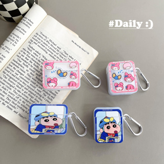 สําหรับ airpods pro gen 2 1 2 pro 3 เคสหูฟัง ลายการ์ตูน Melody Crayon shin-chan น่ารัก