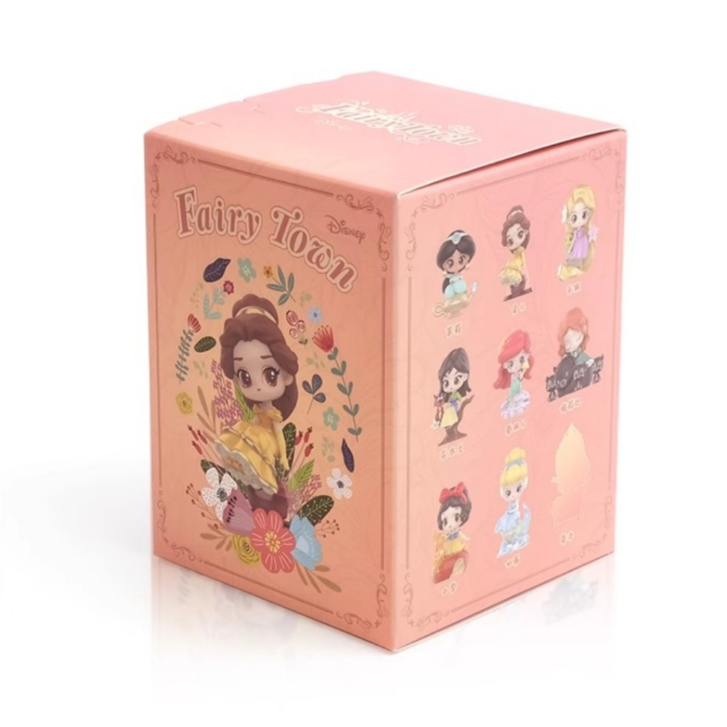 Disney Princess Fairy Town Blind Boxs ของเล่นสะสม ของขวัญ สําหรับเด็ก
