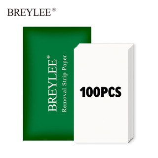 Breylee 100 ชิ้น แถบกําจัดสิวเสี้ยน กระดาษมาสก์จมูก กระดาษลอกสิวเสี้ยน มาสก์หน้า กระดาษมาสก์จมูก