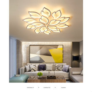 [Guangtai Lighting Factory Direct Store)] โคมไฟเพดานอะคริลิค LED 110-220V สไตล์นอร์ดิก เรียบง่าย สร้างสรรค์ สําหรับติดเพดาน ห้องนอน ห้องนั่งเล่น 2023
