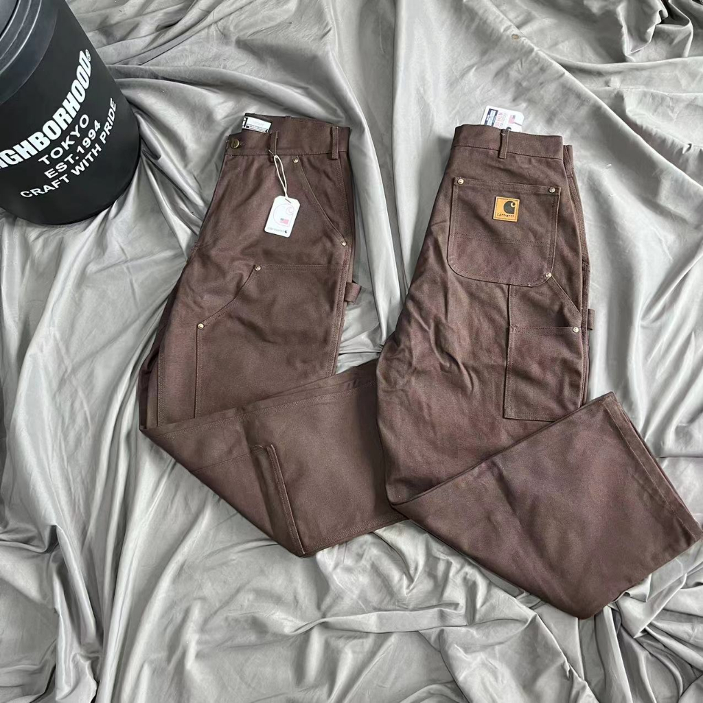 Carhartt CARHARTT ชุดเอี๊ยมกางเกงขายาว ทรงหลวม ยาวถึงเข่า มีหลายกระเป๋า