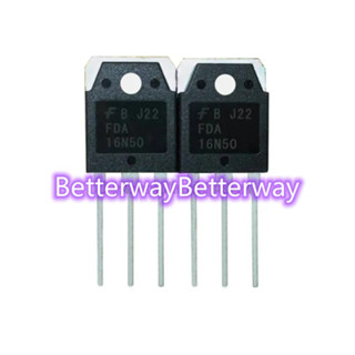 มอสเฟต FDA16N50 FQA16N50 TO-3P 16N50 TO3P 16A/500V 5 ชิ้น