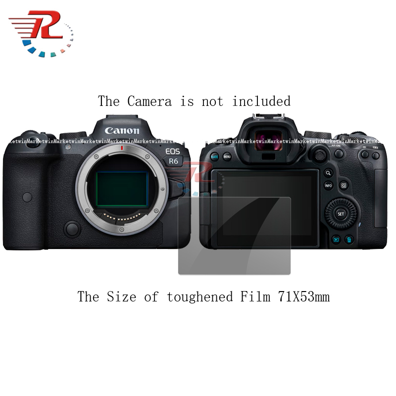 ฟิล์มกระจกนิรภัยกันรอยหน้าจอกล้อง HD สําหรับกล้อง Canon EOS R5 anon EOS R6 R5 RP R G1Xiii G1Xii G1X G7X3 G7X2 G7X G9X2 G9X SX740HS SX730 SX720 SX700