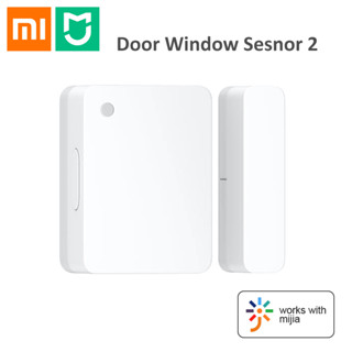 Xiaomi Mijia เซนเซอร์ประตู หน้าต่าง 2 อัจฉริยะ Mi เซนเซอร์ประตูบ้าน ชุดสมาร์ทโฮม ระบบเตือนภัย ระบบรักษาความปลอดภัย WiFi Android ควบคุมผ่านแอพ