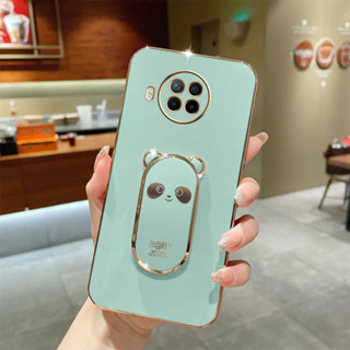 เคสโทรศัพท์มือถือ ลายการ์ตูนแพนด้า สามมิติ พร้อมขาตั้ง สําหรับ Redmi note 10 4G note 10pro 4G note 10 5G note 10pro 5G Redmi note 11 note 11S note 11pro