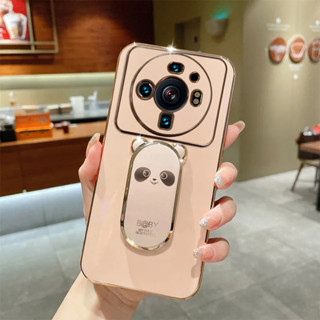 เคสโทรศัพท์มือถือ ลายการ์ตูนแพนด้า สามมิติ พร้อมขาตั้ง สําหรับ Xiaomi 8 Xiaomi 9 Xiaomi 10 Xiaomi 10S Xiaomi 10 lite Xiaomi 11 Xiaomi 11 lite