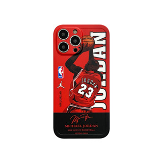 เคสโทรศัพท์มือถือ ป้องกันกระแทก ลาย Jordon and Kobe แฟชั่น สําหรับ iPhone 14 13 12 11