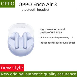 Oppo Enco Air3 True ชุดหูฟังบลูทูธไร้สาย ลดเสียงรบกวน สแตนด์บายนาน สําหรับ iOS Android