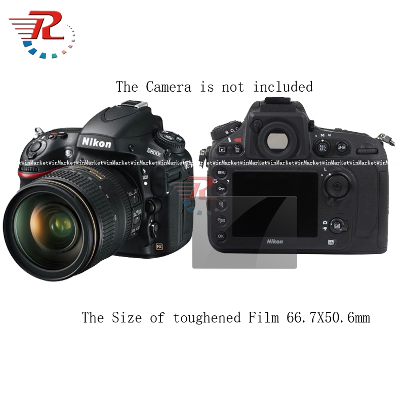 Nikon D780 กระจกนิรภัยป้องกันหน้าจอสําหรับ Nikon D780 D850 D810 D800E D750 D610 D600 D700 D500