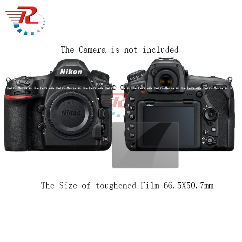 Nikon D850 กล้องกระจกนิรภัยป้องกันหน้าจอสําหรับ Nikon D850 กล้องฟิล์มฟิล์มนิรภัย HD ฟิล์มป้องกัน