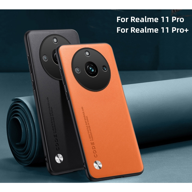 เคสโทรศัพท์มือถือหนัง ซิลิโคนนิ่ม กันกระแทก กันรอยขีดข่วน สําหรับ Realme 11 Pro Plus 11X 11Pro Realme11 11 Pro+ 5G case เคส