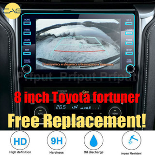 ฟิล์มกระจกนิรภัยกันรอยหน้าจอ 8 นิ้ว อุปกรณ์เสริม สําหรับ Toyota Fortuner 2020 2021 2022 2023