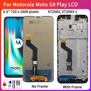 ชุดประกอบหน้าจอ LCD พร้อมเครื่องมือ สําหรับ Motorola Moto G9 Play