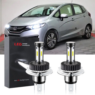 หลอดไฟหน้ารถยนต์ LED T12 6000K สีขาว แบบเปลี่ยน สําหรับ Honda Jazz (GK) 3rd Gen,2014 2015 2016 2017 2018 (1 คู่)