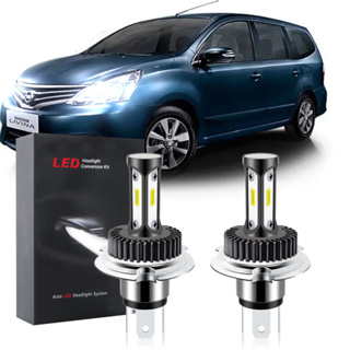 หลอดไฟหน้ารถยนต์ LED T12 6000K สีขาว แบบเปลี่ยน สําหรับ Nissan Grand Livina (L11) 2014 2015 2016 2017 2018 (1 คู่)