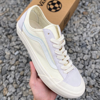 Vans Style 136 Decon VR3 รองเท้าสเก็ต ป้องกันสิ่งแวดล้อม สีเบจ