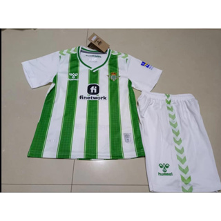 เสื้อกีฬาแขนสั้น ลายทีมชาติฟุตบอล Betis 23-24 ชุดเหย้า