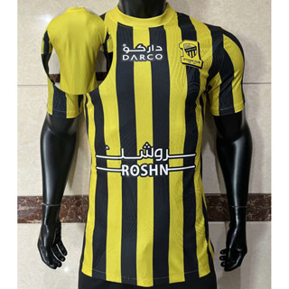 【Player Issue】เสื้อกีฬาแขนสั้น ลายทีมชาติฟุตบอล Ittihad 2023/24 2324 คุณภาพสูง