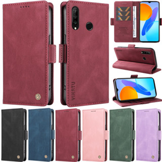 เคสโทรศัพท์หนัง PU นิ่ม ผิวด้าน ฝาพับ พร้อมช่องใส่บัตร หรูหรา สําหรับ Huawei P30 Lite P20 Lite P30 Pro P20 Pro P20 P30