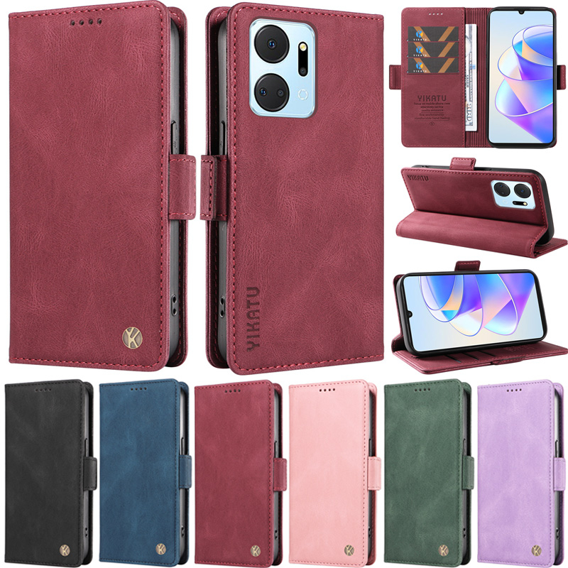 เคสโทรศัพท์หนัง PU นิ่ม ผิวด้าน ฝาพับ พร้อมช่องใส่บัตร ตั้งได้ หรูหรา สําหรับ Huawei Nova 5T Y9 Prim