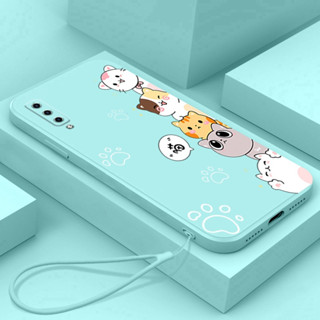 เคสโทรศัพท์มือถือนิ่ม ลายแมวน่ารัก สําหรับ vivo y11 y12 y15 y17